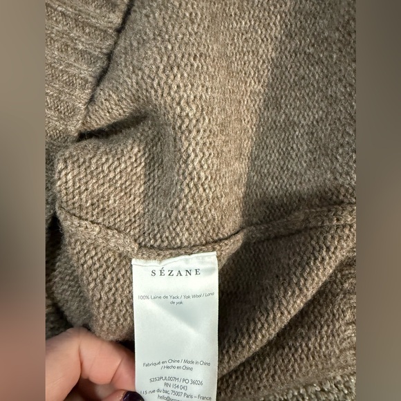 Sézane Lauren Jumper in Dark Taupe! - Picture 7 of 9